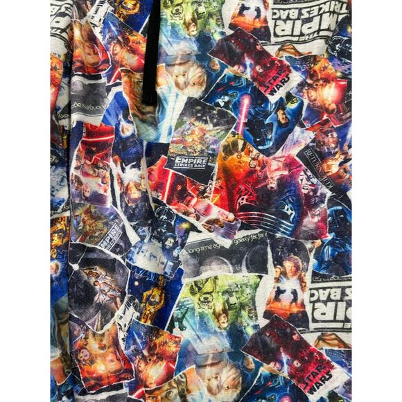 Star Wars Our Universe Lounge Pants Size M Galactic Print Sleepwear - Picture 7 of 9